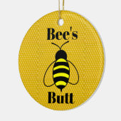 Bee's Hintern Keramik Ornament (Links)