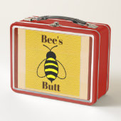 Bee's Hintern Lunch Box (Vorderseite)