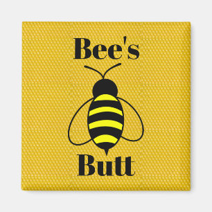 Bee's Hintern Magnet