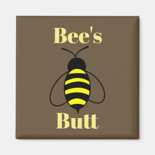 Bee's Hintern Magnet