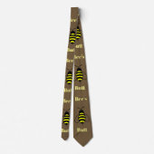 Bee's Hintern Necktie Krawatte (Rückseite)