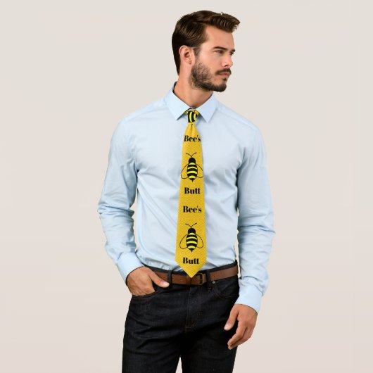 Bee's Hintern Necktie Krawatte (Beispiel)