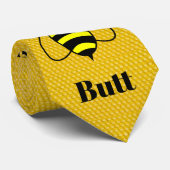 Bee's Hintern Necktie Krawatte (Gerollt)