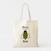 Bee's Hintern Tote Bag Tragetasche (Rückseite)
