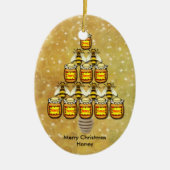 Bee's & Honey Jars Weihnachtsbaum - Ornament (Vorne)