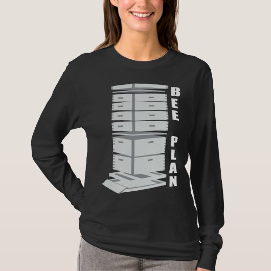 Bees House Beekeeper Or Nature T-Shirt (Vorderseite)