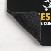 Bees Knees Skateboarding Design Mousepad (Ecke)