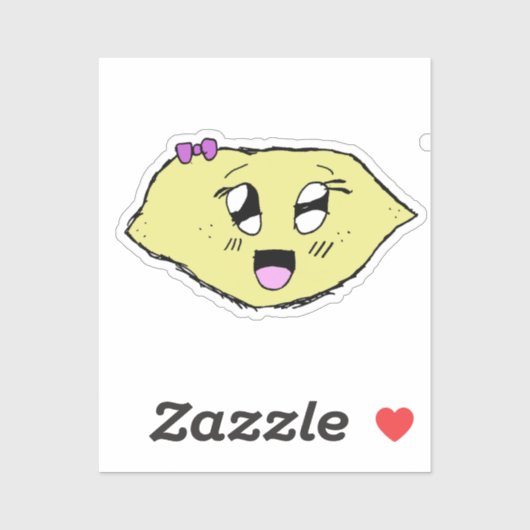 Bee's Lemonade Standaufkleber Aufkleber (Blatt)