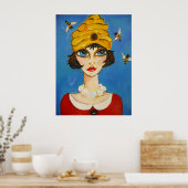 BeesLove Me Poster (Küche)
