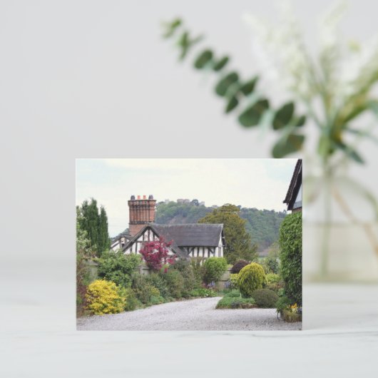 Beeston Castle View Postkarte (Stehend Vorderseite)