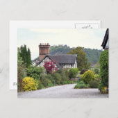 Beeston Castle View Postkarte (Vorne/Hinten)