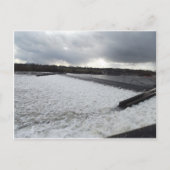 Beeston Weir Postkarte (Vorderseite)