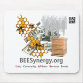 BEESynergy - Maus-Pad Mousepad (Vorne)