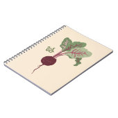 Beet-Lover-Notebook Notizblock (Linke Seite)
