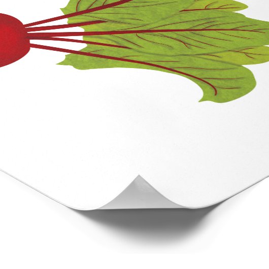 BEET-Tropfen gelassen Poster (Ecke)