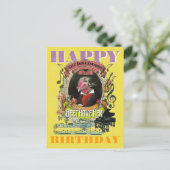 Beethovehen Beethoven Happy Birthday Postkarte (Stehend Vorderseite)