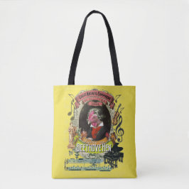 Beethovehen lustige Henne-Tierkomponist Beethoven Tasche