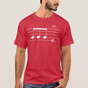 Beethoven 5. Sinfonie Noten Klassische Musik Kompo T-Shirt