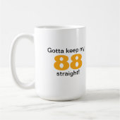 Beethoven - "88 gerade" Tasse (Links)