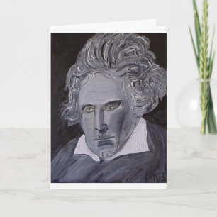 Beethoven-Anmerkungskarte Karte