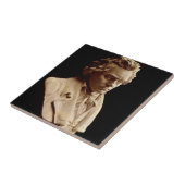 Beethoven-Büste Statue Fliese (Seite)