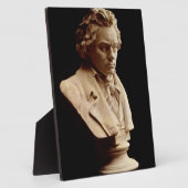 Beethoven-Büste Statue Fotoplatte (Seite)