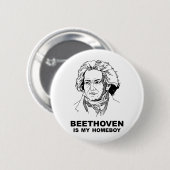 Beethoven Button (Vorne & Hinten)