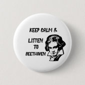 Beethoven Button/ Button (Vorderseite)
