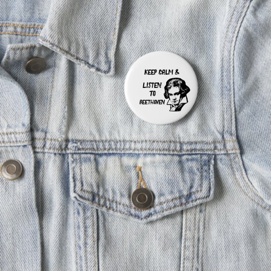 Beethoven Button/ Button (Beispiel)