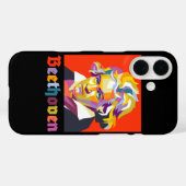 Beethoven Case-Mate iPhone Hülle (Rückseite (Horizontal))