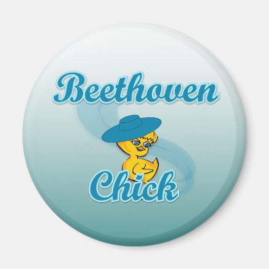Beethoven Chick #3 Magnet (Vorne)