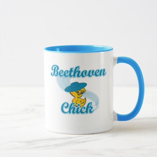 Beethoven Chick #3 Tasse (Rechts)
