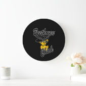 Beethoven Chick #4 Große Wanduhr (Zuhause)
