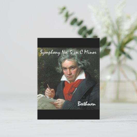 Beethoven Classic Masterpiece Collection Postkarte (Stehend Vorderseite)