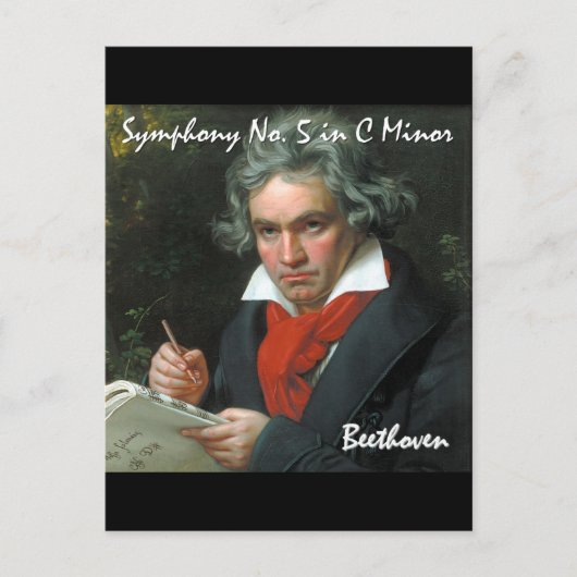 Beethoven Classic Masterpiece Collection Postkarte (Vorderseite)