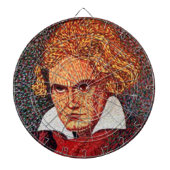 Beethoven Dartscheibe (vorne)