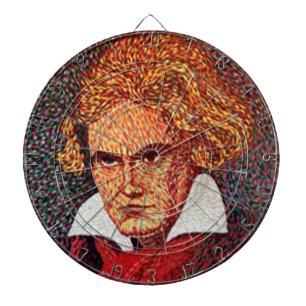 Beethoven Dartscheibe