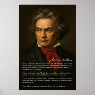 Beethoven - Ein Portrait von Genie und Entschlosse Poster