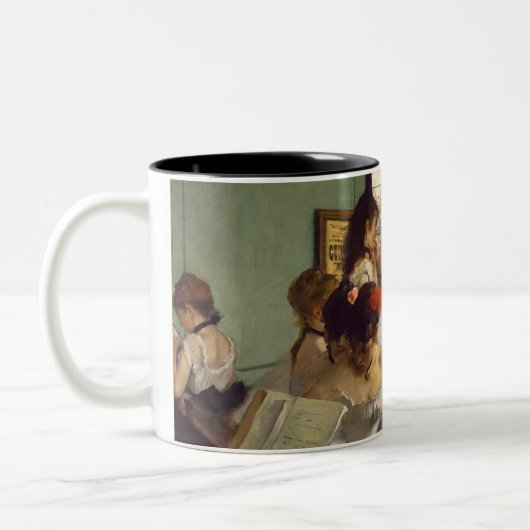 ## Beethoven: Ein Riese klassischer Musik Zweifarbige Tasse (Links)
