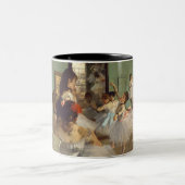 ## Beethoven: Ein Riese klassischer Musik Zweifarbige Tasse (Mittel)