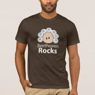 Beethoven-Felsen-Beethoven-T-Shirt T-Shirt