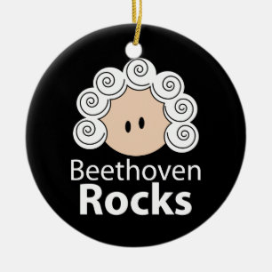 Beethoven-Felsen-Verzierung Keramikornament
