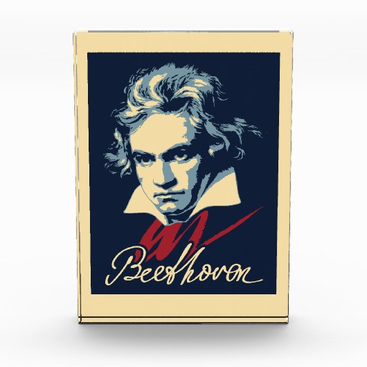 Beethoven Fotoblock (Vorderseite)
