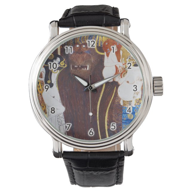 Beethoven Frieze (Detail), Gustav Klimt Armbanduhr (Vorderseite)
