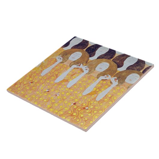 Beethoven Frieze (Detail), Gustav Klimt Fliese (Seite)