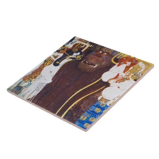 Beethoven Frieze (Detail), Gustav Klimt Fliese (Seite)