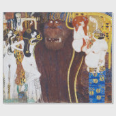 Beethoven Frieze (Detail), Gustav Klimt Geschenkpapier (Flach)
