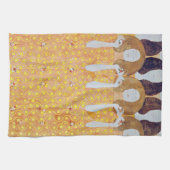 Beethoven Frieze (Detail), Gustav Klimt Geschirrtuch (Horizontal)