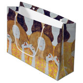 Beethoven Frieze (Detail), Gustav Klimt Große Geschenktüte (Vorderseite Schrägansicht)