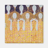 Beethoven Frieze (Detail), Gustav Klimt Magnet (Vorne)